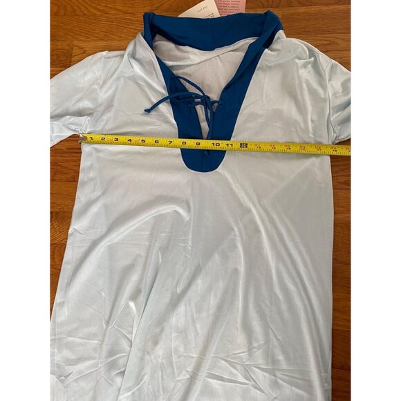 Vintage NWT Shadowline Cuddlemere Nightgown with Contrasting Trim, Size Small - Picture 9 of 10